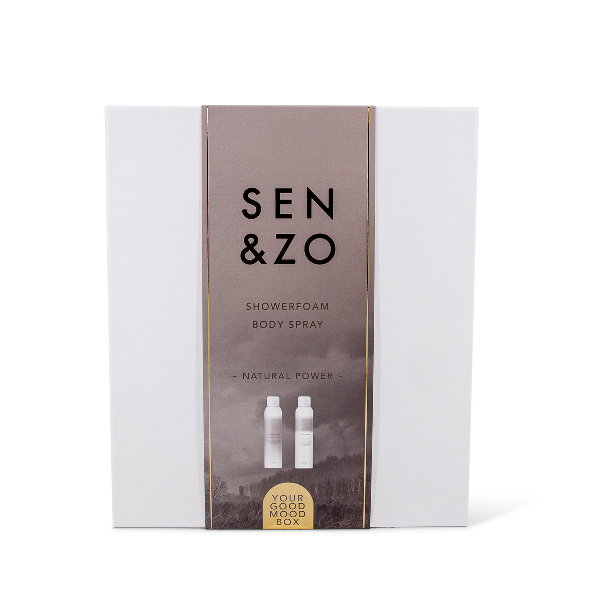 Cadeaubox Bodyspray & Showerfoam Natural Power