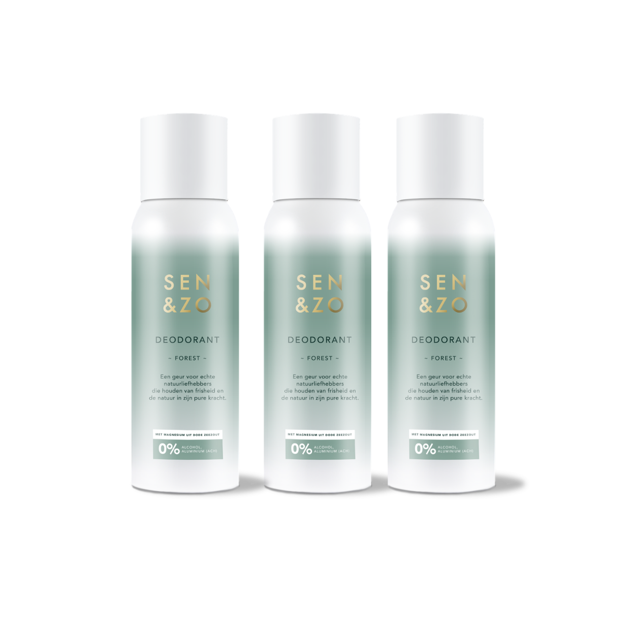 Sen & Zo Deodorant Forest 3-pack