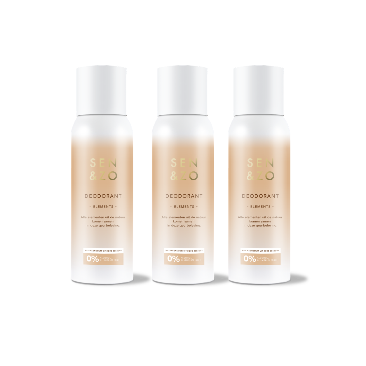 Sen & Zo Deodorant Elements 3-pack