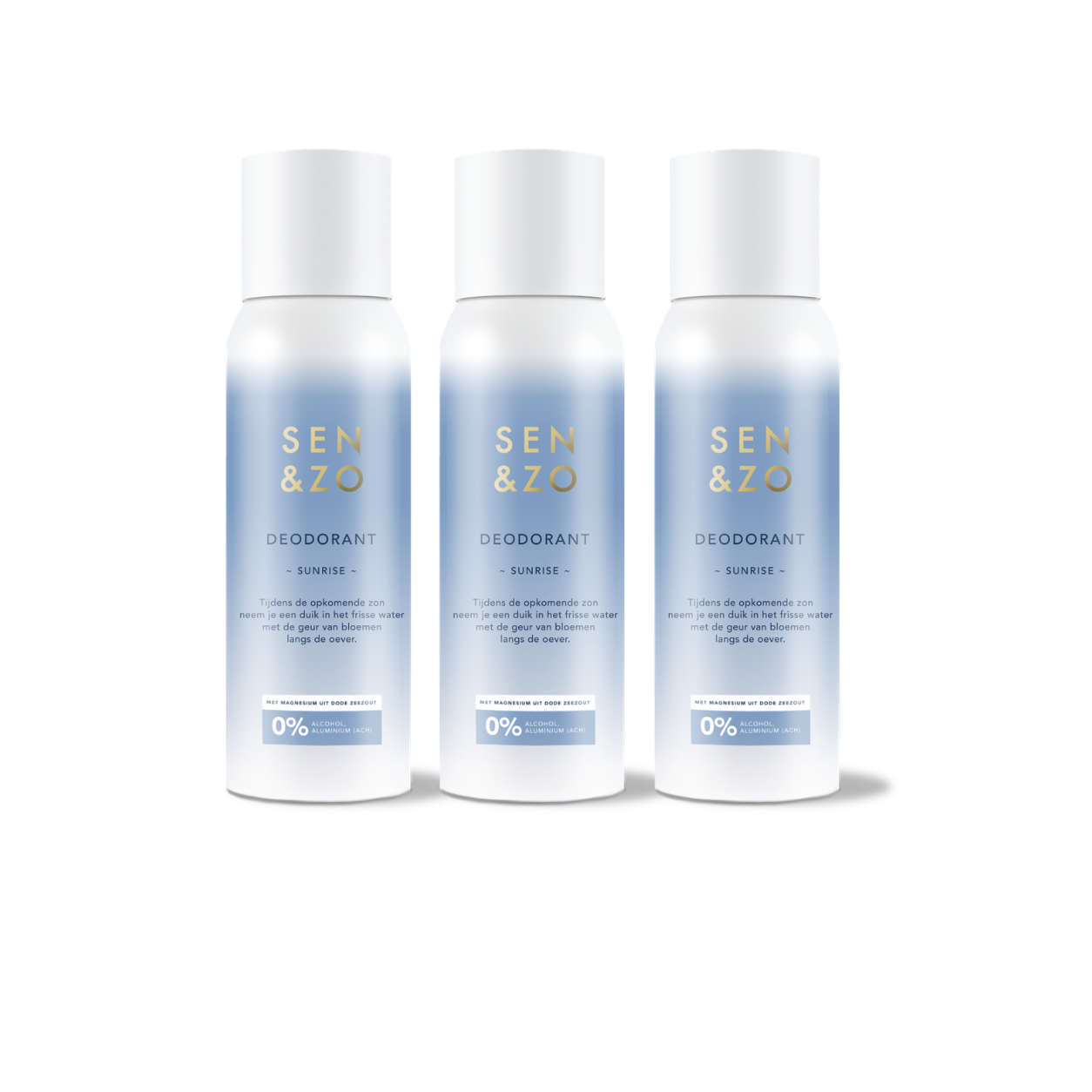 Sen & Zo Deodorant Sunrise 3-pack