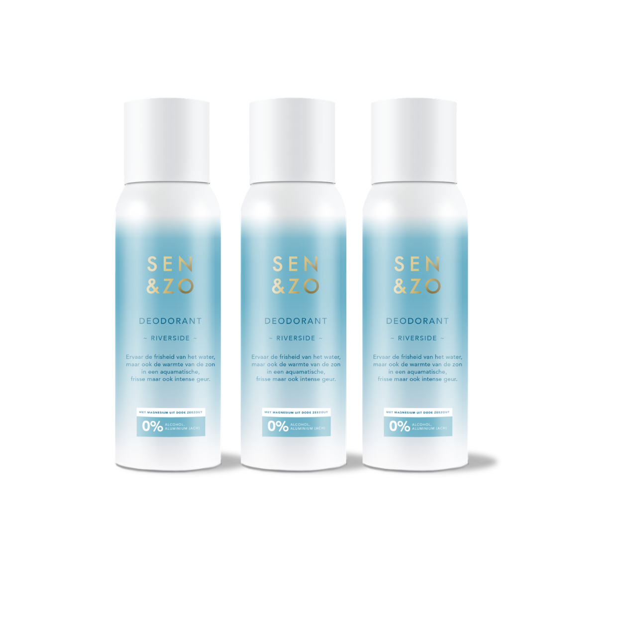 Sen & Zo Deodorant Riverside 3-pack