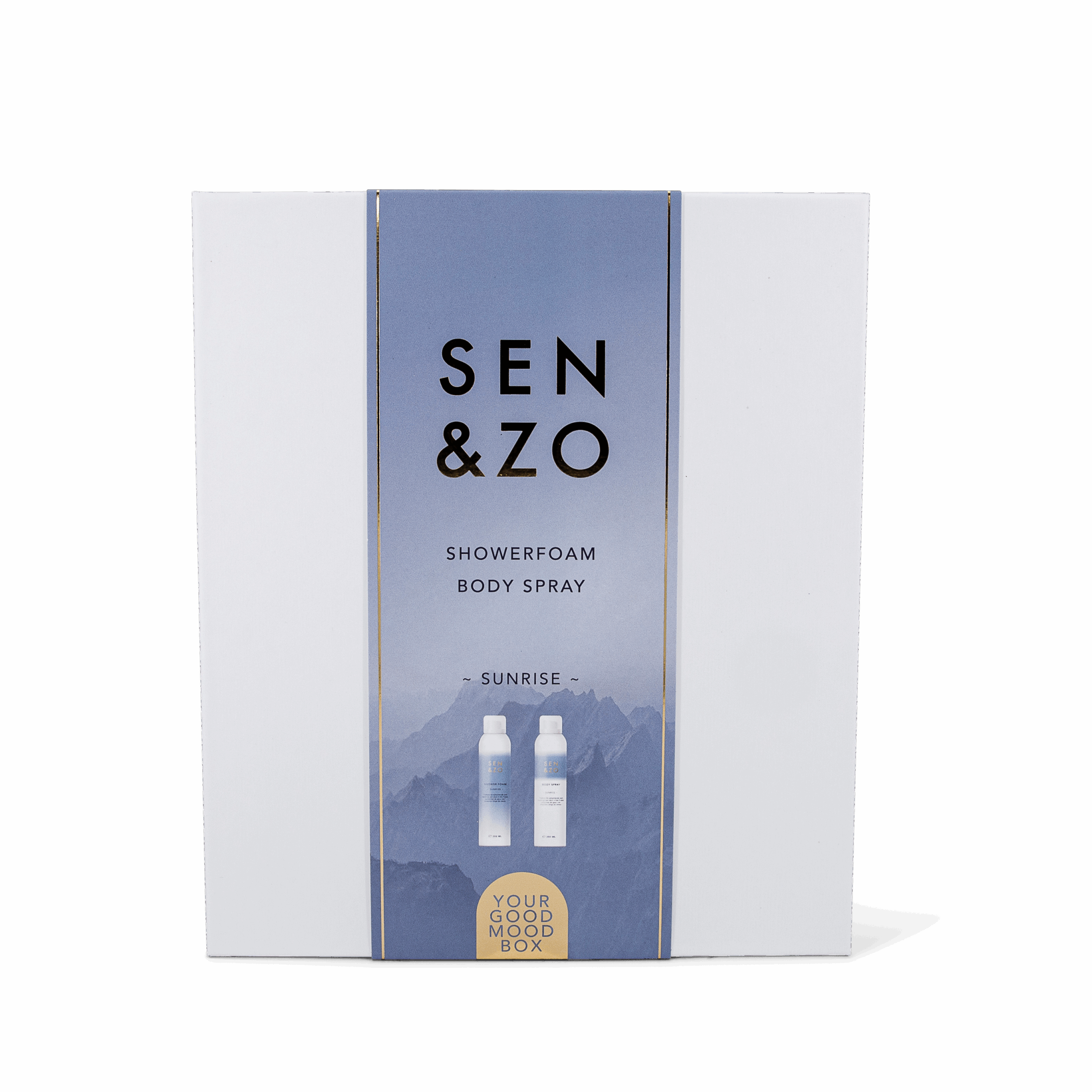 Cadeaubox Bodyspray & Showerfoam Sunrise