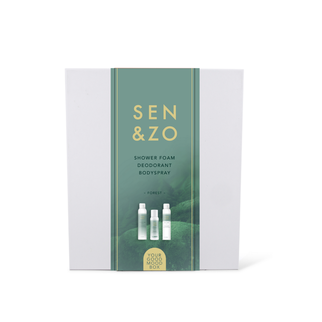 Cadeaubox Bodyspray,  Showerfoam & Deodorant Forest